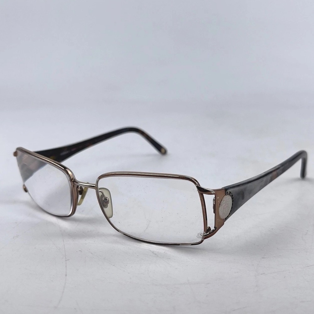 Versace 1045 12B Women Eyeglasses Frame Brown Full Rim Rectangle 51-16-135 mm
